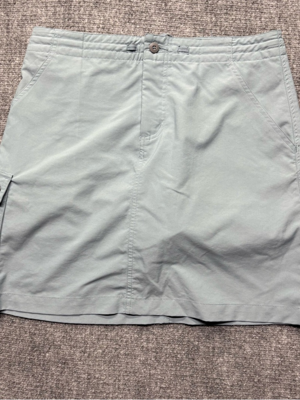 Patagonia Skort Womens 6 Blue Cargo Pocket Hiking Tennis Skirt 58525S5